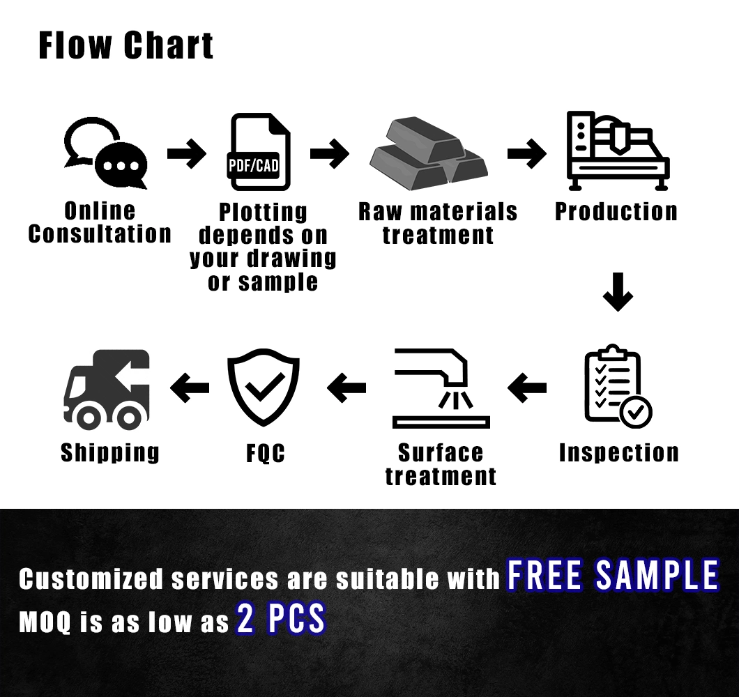 Milling Parts Metal Precision Parts Nitriding Treatment Custom Stainless Steel Electric Equipment Parts