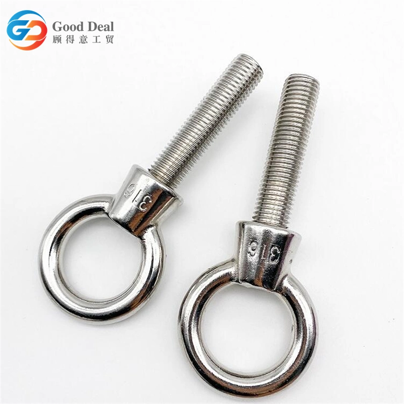 JIS 1168 316 Stainless Steel Titanium C15e Cast Eye Bolt