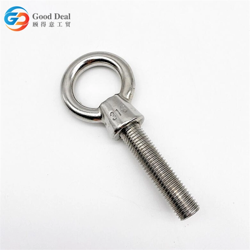 JIS 1168 316 Stainless Steel Titanium C15e Cast Eye Bolt